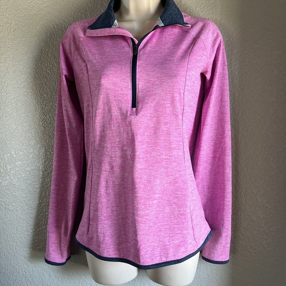 Women’s Under Armour Run Threadborne Long Sleeve Shirt Pink Size XS